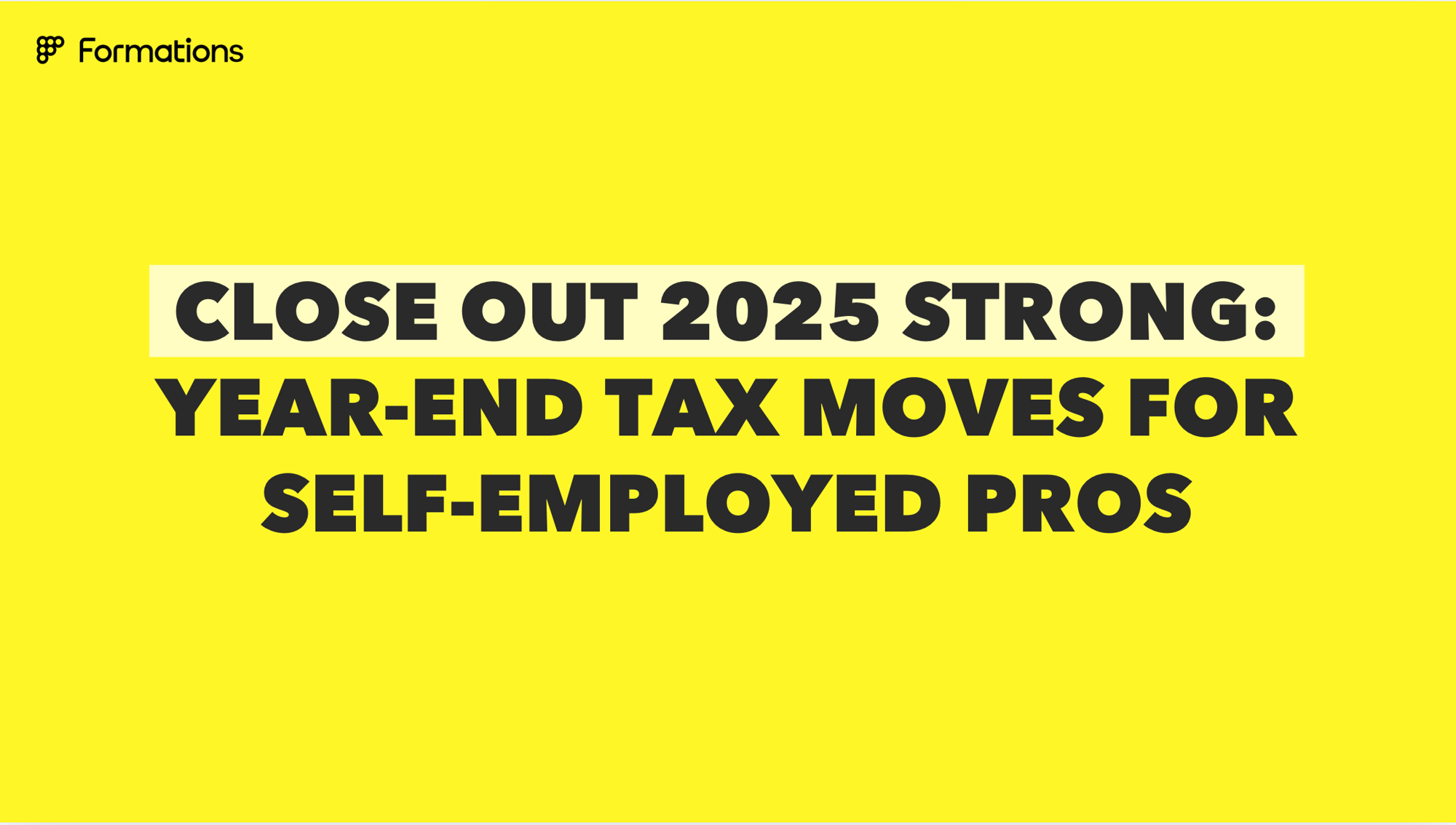 Close Out 2025 Strong - December 2025 Webinar